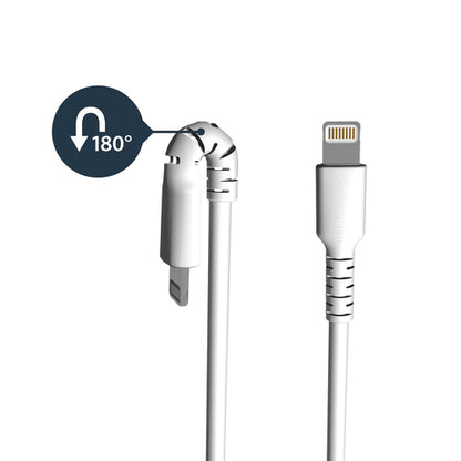 6.6FT USB TO LIGHTNING CABLE RUGGED IPHONE/IPAD CHARGING CORD