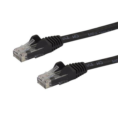 100FT BLACK CAT6 CABLE SNAGLESS RJ45 UTP PATCH CABLE CORD