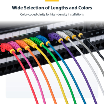 SLIM CAT6 CABLE GREEN LSZH SLIM SNAGLESS RJ45 UTP PATCH CABLE
