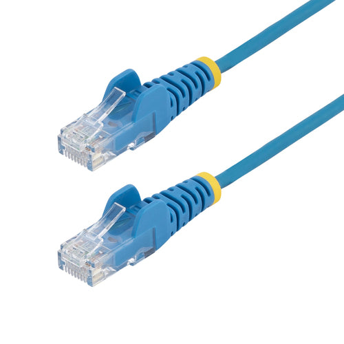 SLIM CAT6 CABLE BLUE LSZH SLIM SNAGLESS RJ45 UTP PATCH CABLE