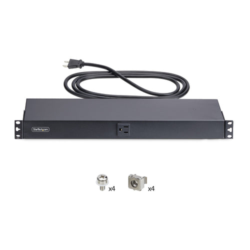 13-OUTLET RACKMOUNT PDU - 1U SERVER POWER STRIP FOR 19IN RACK