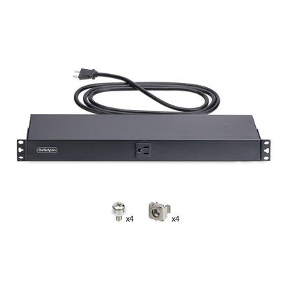 13-OUTLET RACKMOUNT PDU - 1U SERVER POWER STRIP FOR 19IN RACK