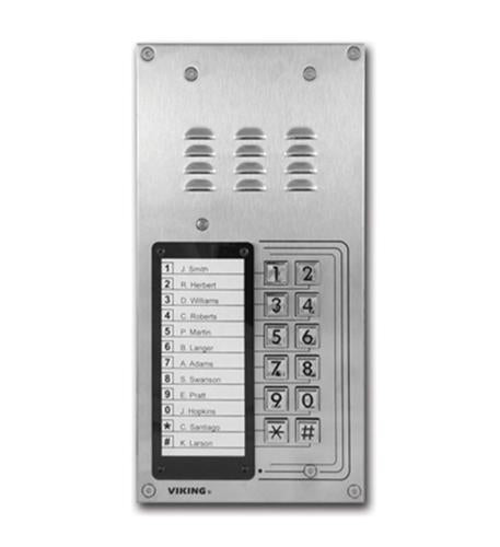 12 Button Apartment Entry Phone