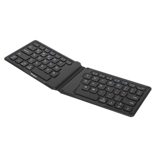 FOLDABLE ERGONOMIC KEYB WITH ANTIMICROBIAL DEFENSEGUARD BLK