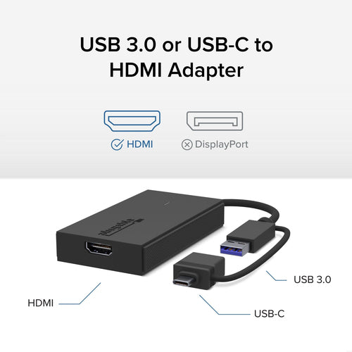 PLUGABLE USBC HDMI ADAPTER USBC USB3 - HDMI VIDEO ADAPTER