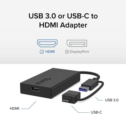 PLUGABLE USBC HDMI ADAPTER USBC USB3 - HDMI VIDEO ADAPTER