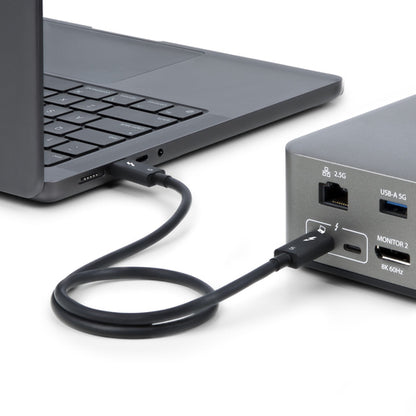 CERTIFIED THUNDERBOLT 5 CABLE 80GBPS/120GBPS/8K 60HZ/240W PD