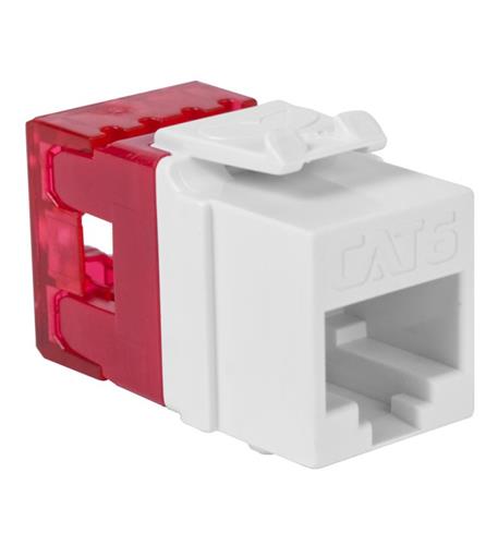 MODULE, CAT 6, HD, 10 PK, WHITE