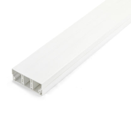 MULTI CHANNEL CABLE RACEWAY SEGMENTED WIRE CORD CONCEALER