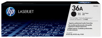 BLACK TONER CARTRIDGE FOR LJ P1505  M1522N MFP SERIES 2K PG YLD (CB436A)