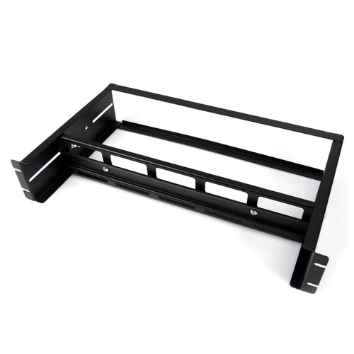 2U DIN RAIL KIT ADJUSTABLE RACKMOUNT DIN RAIL MOUNTING KIT