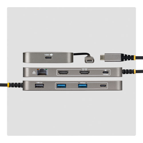 USB4 MULTIPORT HUB 140W PD - D UAL 4K 60HZ GBE USB 10GBPS (318B-USB4MULTIPORT)