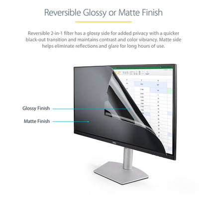24 IN MONITOR PRIVACY SCREEN PC COMPUTER SCREEN SECURITY FILTER
